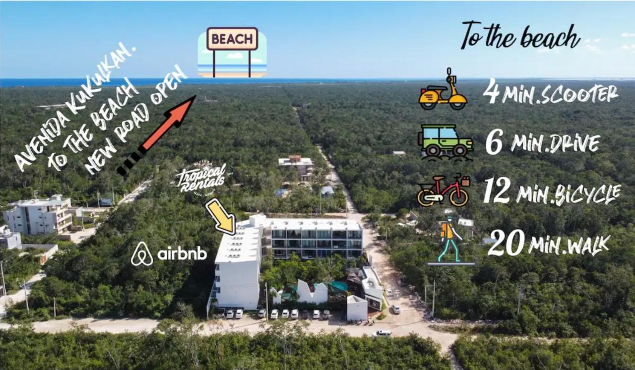 Entire Apartment At Dk Tulum Ngoại thất bức ảnh